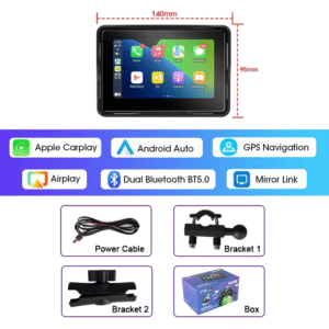 NaviMoto 5” CarPlay