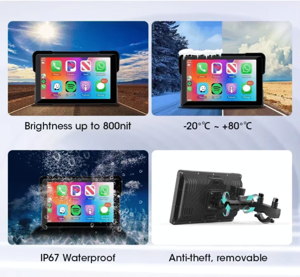 NaviMoto 7” CarPlay – Image 7