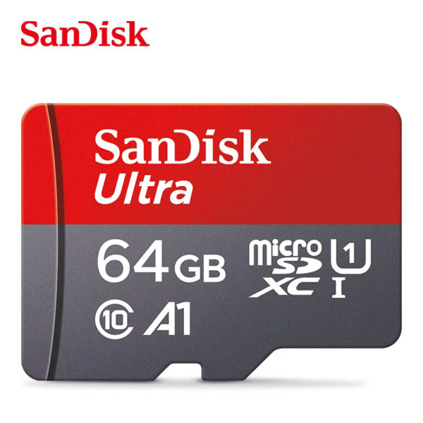 Carte Mémoire Micro SD - 64 Go